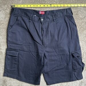 Vintage Sail Club Men's Black‎ Cargo Shorts Size 48